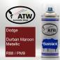 Preview: Dodge, Durban Maroon Metallic, R88 / PM9: 400ml Sprühdose, von ATW Autoteile West.